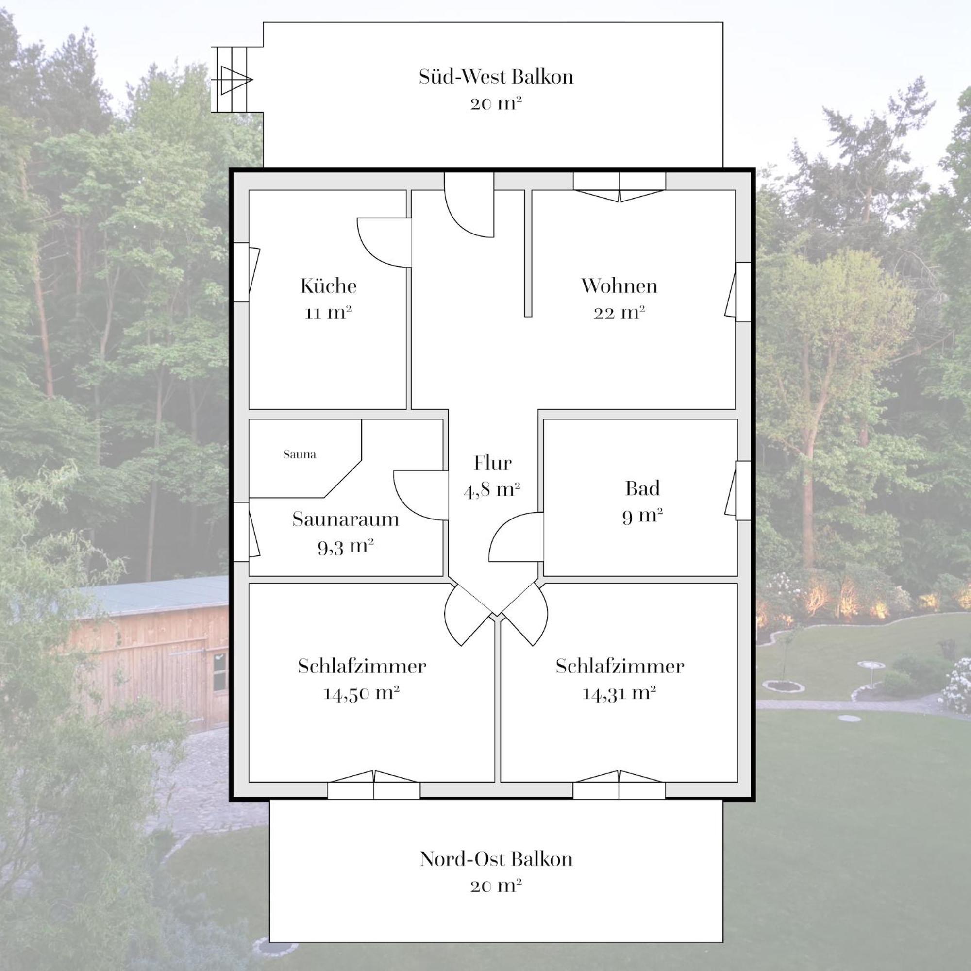Meer & Wald Wellness Appartements Heringsdorf  Exterior foto
